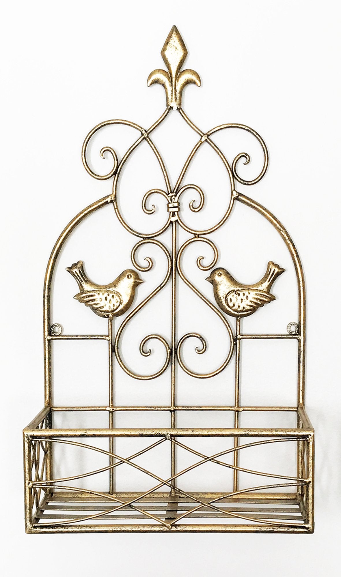 Gold Bird Planter