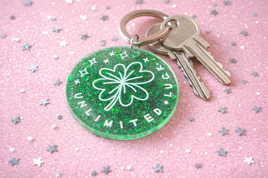 Clover Keyring