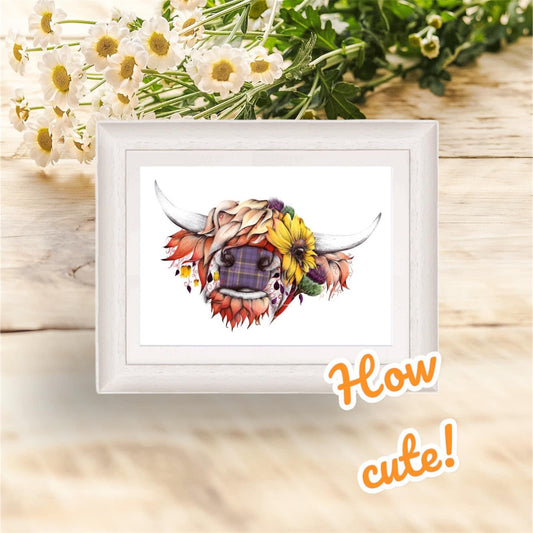 Highland Cow Print