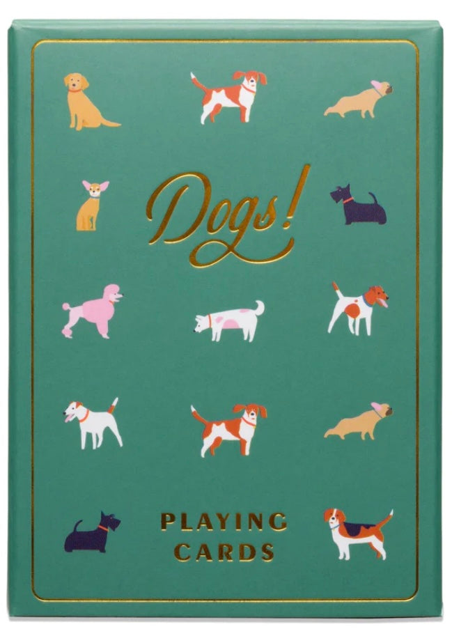 Dog Playing Cards