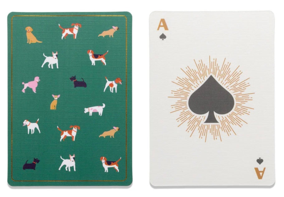 Dog Playing Cards