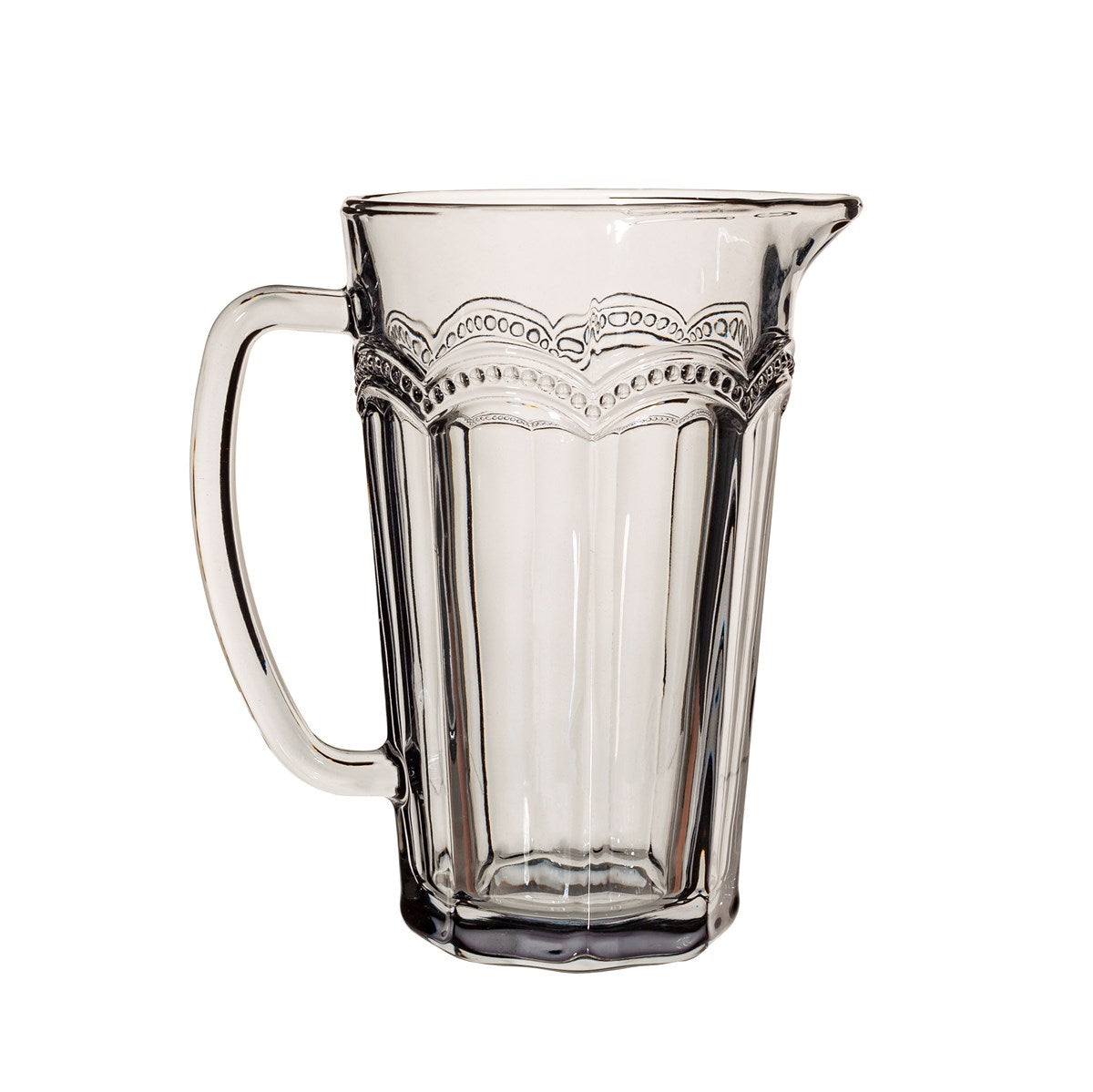 Glass Jug - Available in 3 colours